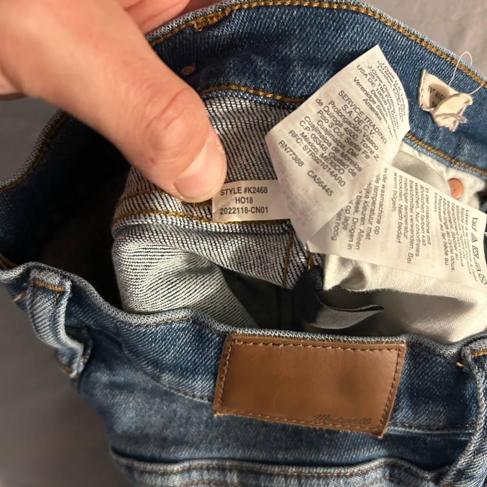 Madewell Women’s High-Rise Skinny Jeans – Size 4 (27” Waist, 10” Rise) - Picture 5 of 7